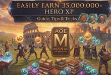 Easily earn 35.000.000+ HERO XP aoemaniacom