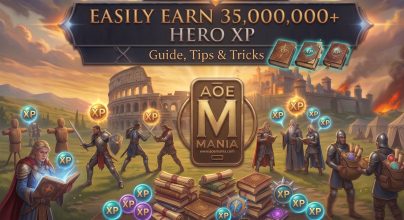Easily earn 35.000.000+ HERO XP aoemaniacom