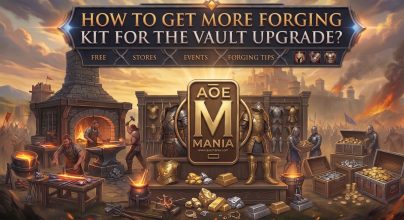 How to get more forging kit for the vault upgrade aoemaniacom
