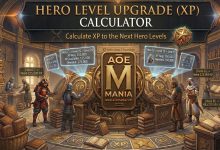 Hero Level Upgrade (XP) Calculator aoemaniacom