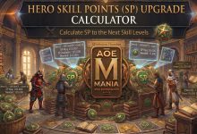 Hero Skill Points (SP) Upgrade Calculator aoemaniacom