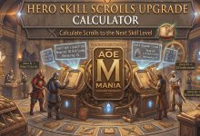 Hero Skill Scrolls Upgrade Calculator aoemaniacom