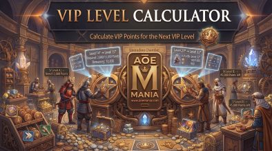 VIP Level Calculator aoemaniacom